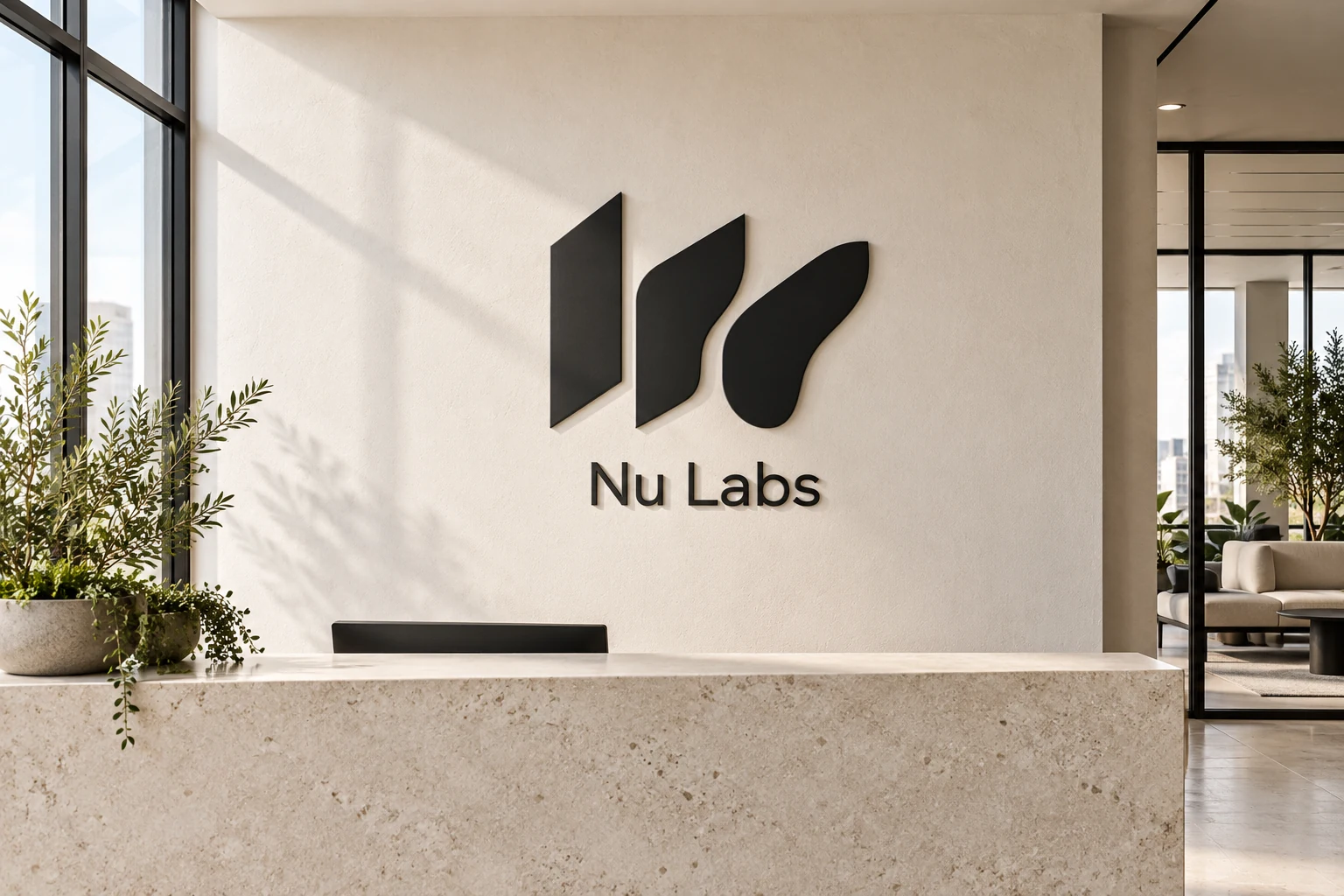 Illustrative contemporary creative space